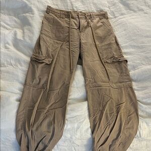 Men's Tan Cargo Pants